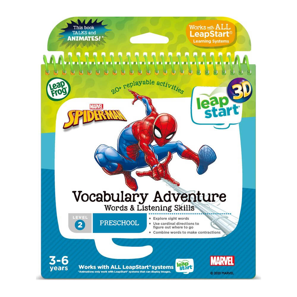 Leapfrog Marvel’s Spider-Man Vocabulary Adventure Words & Listening Skills